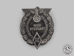 Germany, Third Reich. A 1937 Stuttgart Day Of Germans Abroad Badge, By Fritz Zimmermann