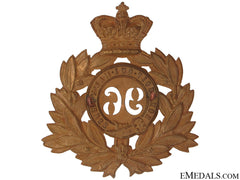 Victorian Era 96Th Regiment Of Foot Helmet Plate