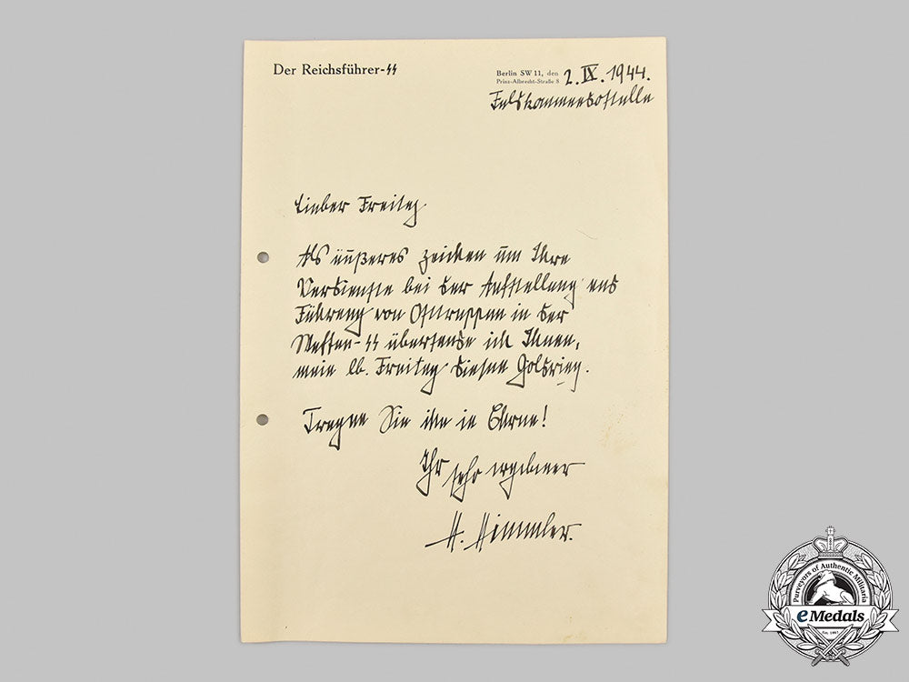 germany,_ss._a_gold_presentation_ring_to_ss-_brigadeführer_fritz_freitag,_with_letter,_from_reichsführer-_ss_heinrich_himmler_27_m21_mnc6398