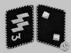 Germany, Ss. A Set Of Ss-Standarte 3/Vt Der Führer Oberscharführer Collar Tabs