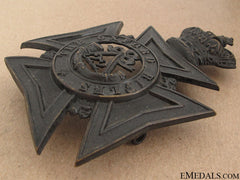 A Victorian Oxford Rifles Militia Helmet Plate