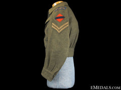 A Named Wwii Canadian Battledress