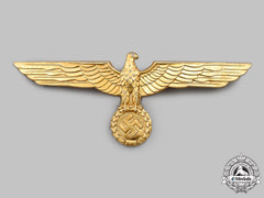 Germany, Kriegsmarine. An Officer’s Summer Uniform Breast Eagle