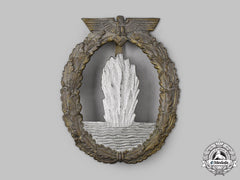 Germany, Kriegsmarine. A Minesweeper War Badge, By Rudolf Karneth & Söhne