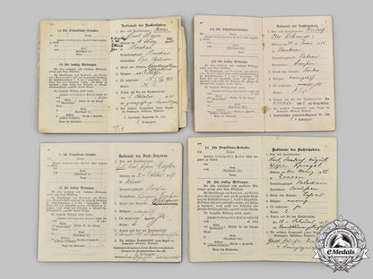 germany,_imperial._a_mixed_lot_of_first_world_war_militärpaße_29_m21_mnc7438_1
