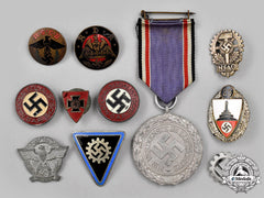 Germany, Third Reich. A Lot Of Eleven Items
