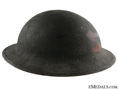 A Cef Motor Machine Gunners Helmet - Named