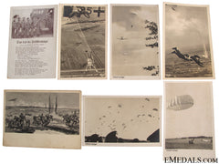 Seven Fallschirmjäger Postcards