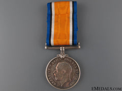 Wwi British War Medal - Lt.george Lamb R.f.a.