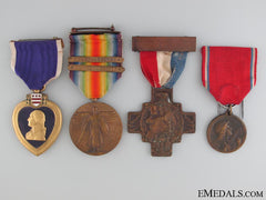 An American Wwi Purple Heart Group