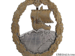Auxiliary Cruiser War Badge By Schwerin