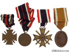 Four German Medals & Awards