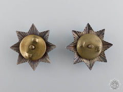 Bulgaria, Kingdom. Two Miniature Order For Bravery Stars