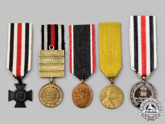 germany,_imperial._a_mixed_lot_of_miniature_medals_307_m21_mnc0421