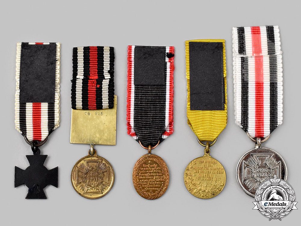 germany,_imperial._a_mixed_lot_of_miniature_medals_308_m21_mnc0422