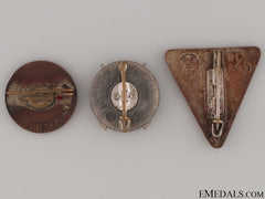 Three German Badges