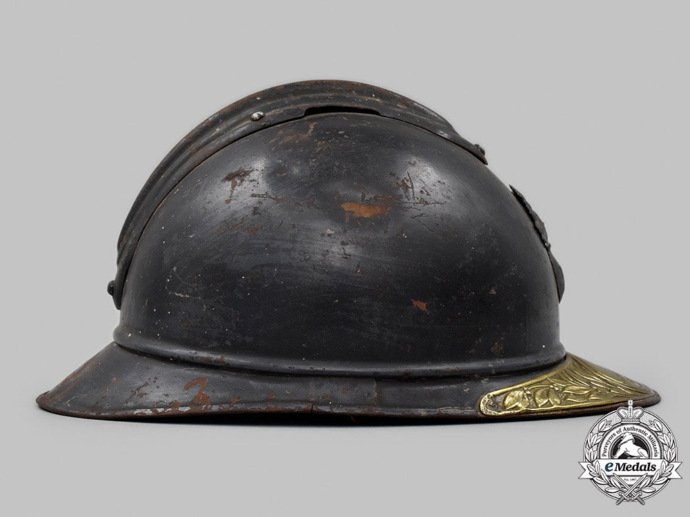 france,_iii_republic._an_m1915_adrian_infantry_helmet_with_veteran's_plate_30_m21_mnc6528