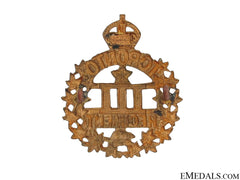 3Rd Battlaion Toronto Regiment Cap Badge Cef