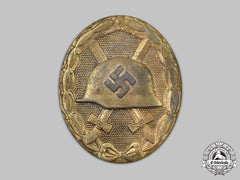 Germany, Wehrmacht. A Gold Grade Wound Badge, By B.h. Mayer