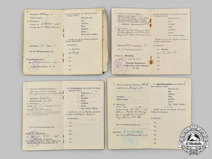 germany,_imperial._a_mixed_lot_of_first_world_war_militärpaße_31_m21_mnc7442_1