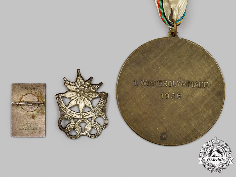 germany,_third_reich._a_lot_of1936_winter_olympics_badges_and_decorations_321_m21_mnc0440