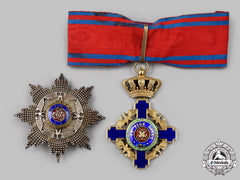 Romania, Kingdom. An Order Of The Star, Grand Officer’s Set, By Heinrich Weiss, C. 1940