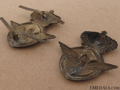 Two Motor Transport Badges