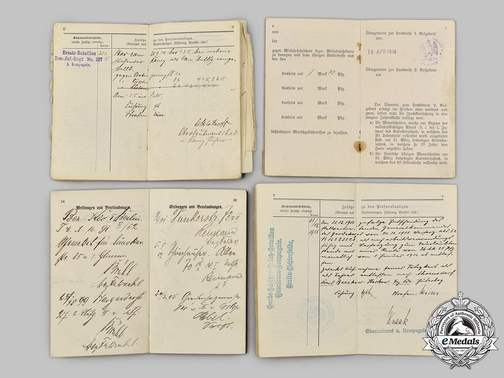 germany,_imperial._a_mixed_lot_of_first_world_war_militärpaße_32_m21_mnc7443_1