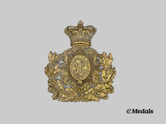 United Kingdom. An Early 6th Inniskilling Dragoons Helmet Plate