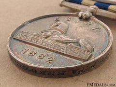 A Rare 5 Bar Egypt Medal - 19Th Hussars