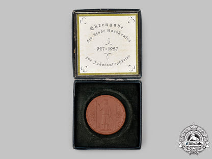 germany,_weimar_republic._a_city_of_nordhausen1000_th_anniversary_medallion,_with_case_33_m21_mnc2612_1