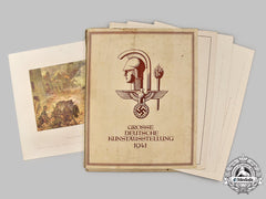 Germany, Third Reich. A Selection Of Colour Prints From The 1941 Greater Art Exhibition, With Folio