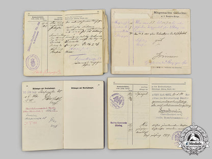 germany,_imperial._a_mixed_lot_of_first_world_war_militärpaße_33_m21_mnc7444_1