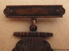 A Rare U.s.s. Brooklyn Medal Group To T.maddock