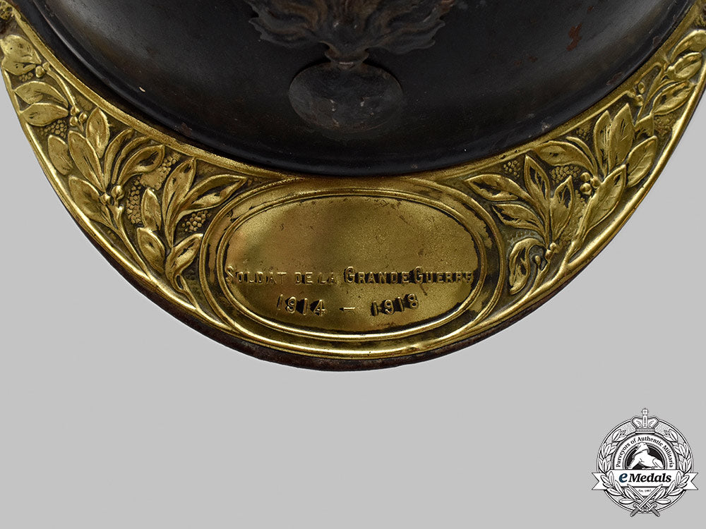 france,_iii_republic._an_m1915_adrian_infantry_helmet_with_veteran's_plate_34_m21_mnc6533