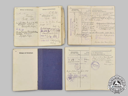germany,_imperial._a_mixed_lot_of_first_world_war_militärpaße_34_m21_mnc7445_1