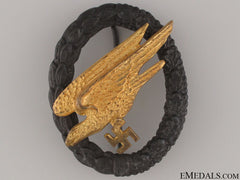 An Early Cased Paratroopers Badge