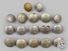 Germany, Nsdap. A Mixed Lot Of Uniform Buttons