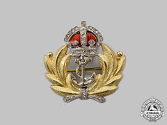 Canada, Commonwealth. A Royal Canadian Navy Sweetheart Badge In Gold