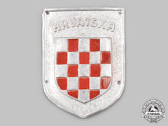Croatia, Independent State. A Croatian Light Transport Detachment Arm Shield