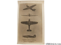 Four Wwii Aircraft Id Hanger Posters