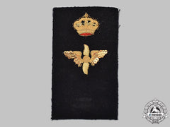 Yugoslavia, Kingdom. A Navy Officer Pilot Shoulder Insignia Badge, C.1935