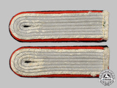 Germany, Ss. A Set Of Ss-Untersturmführer Flak/Artillery Shoulder Boards