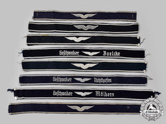 Germany, Federal Republic. A Mixed Lot Of Squadron Cuff Titles