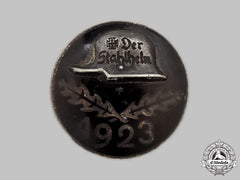 Germany, Der Stahlhelm. A 1923 Stahlhelm Membership Badge, By Der Stahlhof Magdeburg
