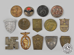 Germany Third Reich. A Mixed Lot Of Commemorative Badges