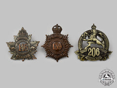 Canada, Cef. Three First War Cap Badges