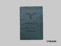 Germany, Luftwaffe. A Soldbuch to Erwin Föll, Fallschirm-Jäger-Regiment 3
