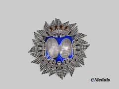 Spain, Kingdom. A Military Body of Justice, Star of Honour for Chief Judge, Silver Grade by G. Yraburo