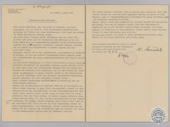 An Extensive Family Group To The Ss Germania Regiment Commander